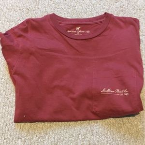 Long sleeve reddish shirt size 8